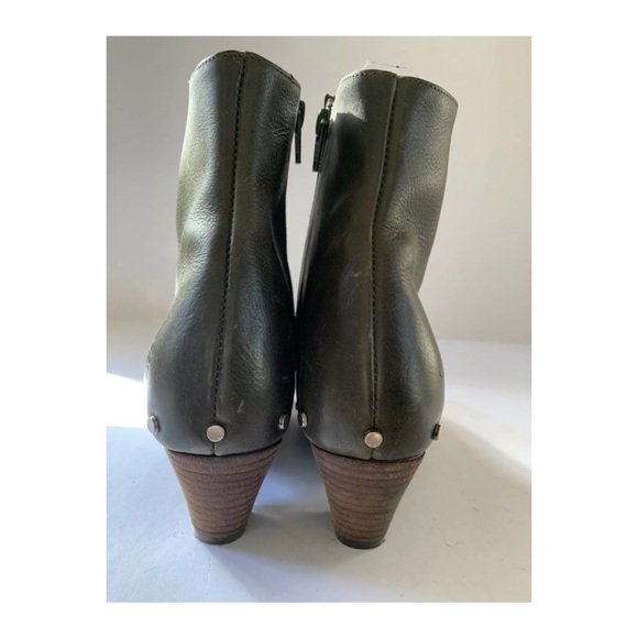 JOHN FLUEVOG RULES LOW PATTI BOOTS Studded Sz 6.5 - Picture 2 of 11